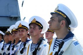 Cadets of Naval Academy of Ukraine