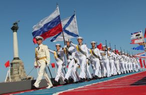 Матросы Черноморского флота РФ