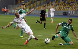 Armend Dallku and Domagoj Vida
