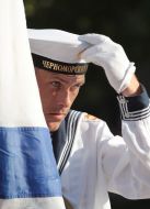 The sailor of the Black Sea Fleet
