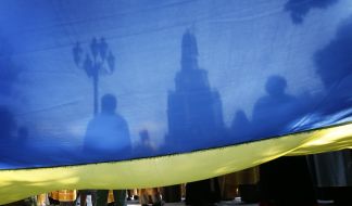The flag of Ukraine