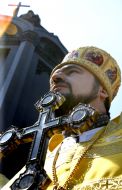 Prayer service at St. Vladimir's Hill