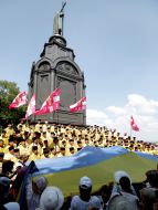 Prayer service at St. Vladimir's Hill