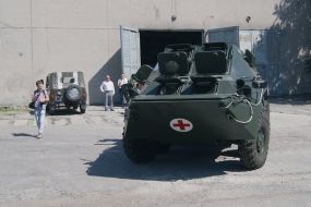 Armored ambulance