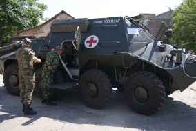 Armored ambulance