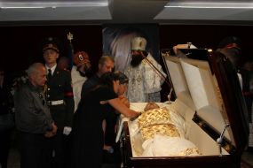 Farewell ceremony with the Mayor Kremenchug Oleg Babaev