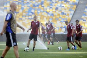 Training  of FC "Copenhagen" (Denmark)