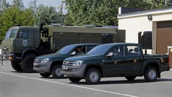 Передача бронированной техники пограничникам