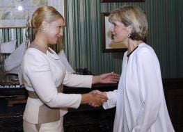 Yuliya Timoshenko and Julia Bishop