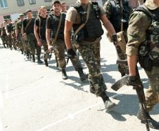 Soldiers of special forces "Cheetah"