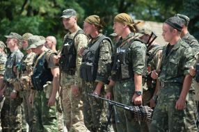 Soldiers of special forces "Cheetah"