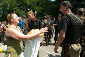 Soldiers of special forces "Cheetah"