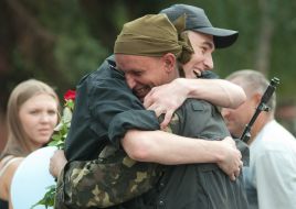 Soldiers of special forces "Cheetah"