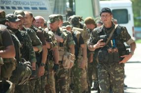 Soldiers of special forces "Cheetah"