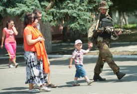 Soldiers of special forces "Cheetah"