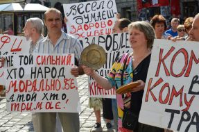 Picketing of the Lviv City Council