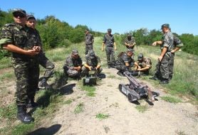 Demonstration of robot-sapper