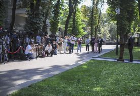 Press conference Arseniy Yatsenyuk