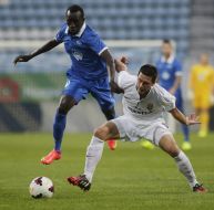 Playing moment of match