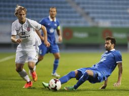 Playing moment of match