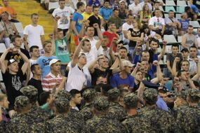 Fans of FC "Vorskla"