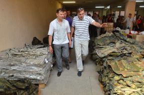 Oleg Lyashko and Dmitry Dobrodomov