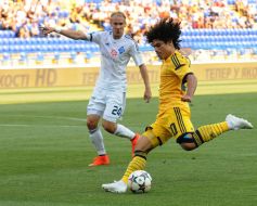 Domagoj Vida and Marcio Azevedo