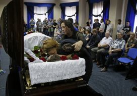 Farewell ceremony with Valentin Belkevich