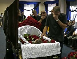 Farewell ceremony with Valentin Belkevich