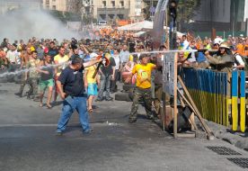 Clashes on Independence Square