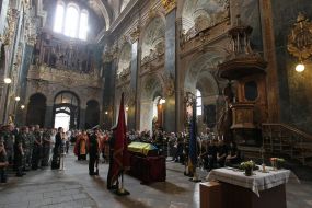 Церемония прощания с Кириллом Андреенко