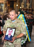 Церемония прощания с Кириллом Андреенко