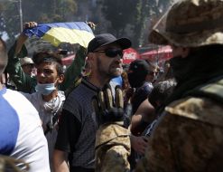 Clashes on Independence Square