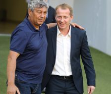 Mircea Lucescu and Igor Rakhev