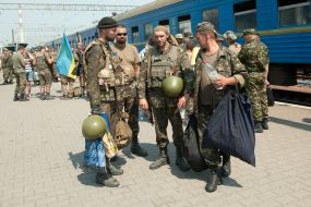 Военные 24-й механизированной бригады