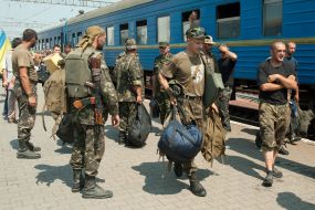 Военные 24-й механизированной бригады