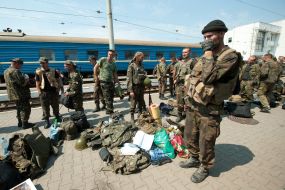 Военные 24-й механизированной бригады