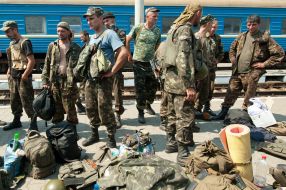 Военные 24-й механизированной бригады