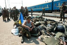 Военные 24-й механизированной бригады