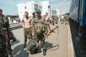 Военные 24-й механизированной бригады