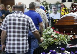 Farewell ceremony with Andrey Bal