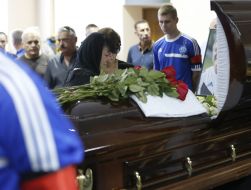 Farewell ceremony with Andrey Bal