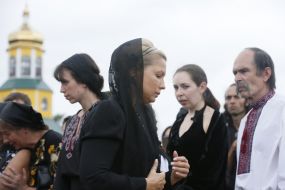 Yuliya Timoshenko and Tatyana Chernovol