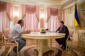 Петр Порошенко и Юрий Бирюков
