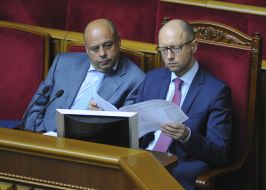 Yuriy Prodan and Arseniy Yatseniuk