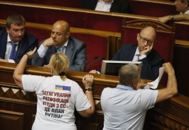 Yuriy Prodan and Arseniy Yatseniuk