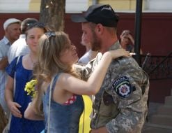 Soldier of special battalion "Nikolaev"