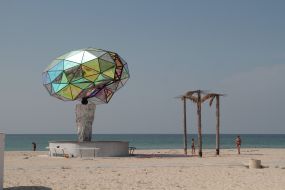 Empty territory of "Kazantip Republic"