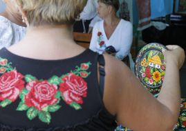 Exhibition "Petrikovka in Kiev-Pechersk Lavra"