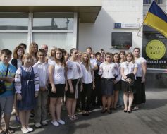 Opening of a commemorative plaque in honor of Hero of Heaven Hundreds Andrey Chernenko